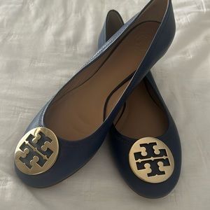 *Brand New* Tory Burch Royal Blue Flats (Size: 10 1/2)